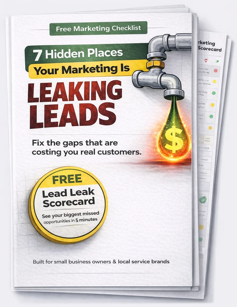 leaking leads marketing